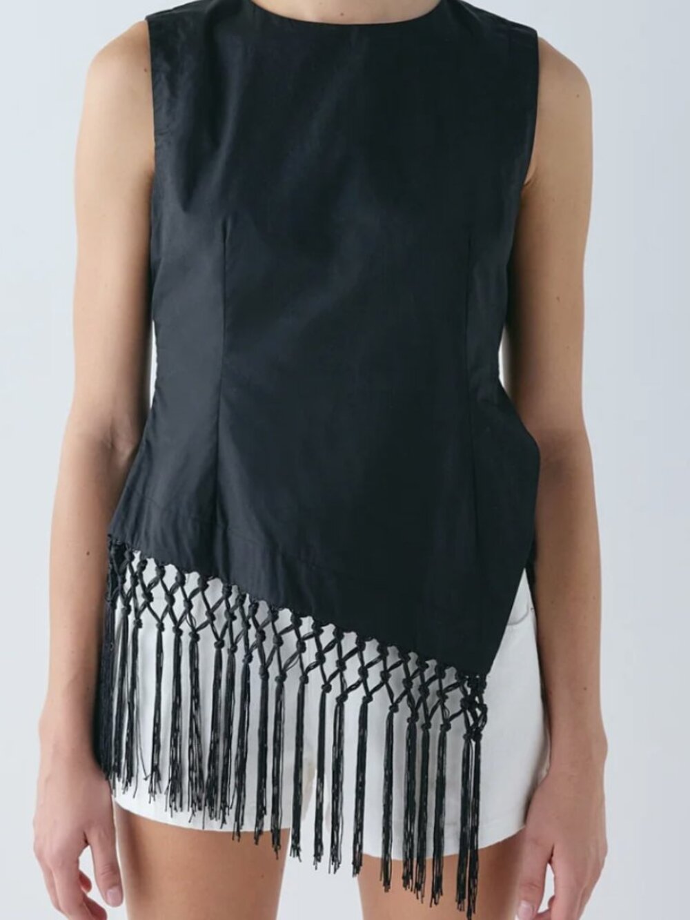 VRG GRL Marci Top Black